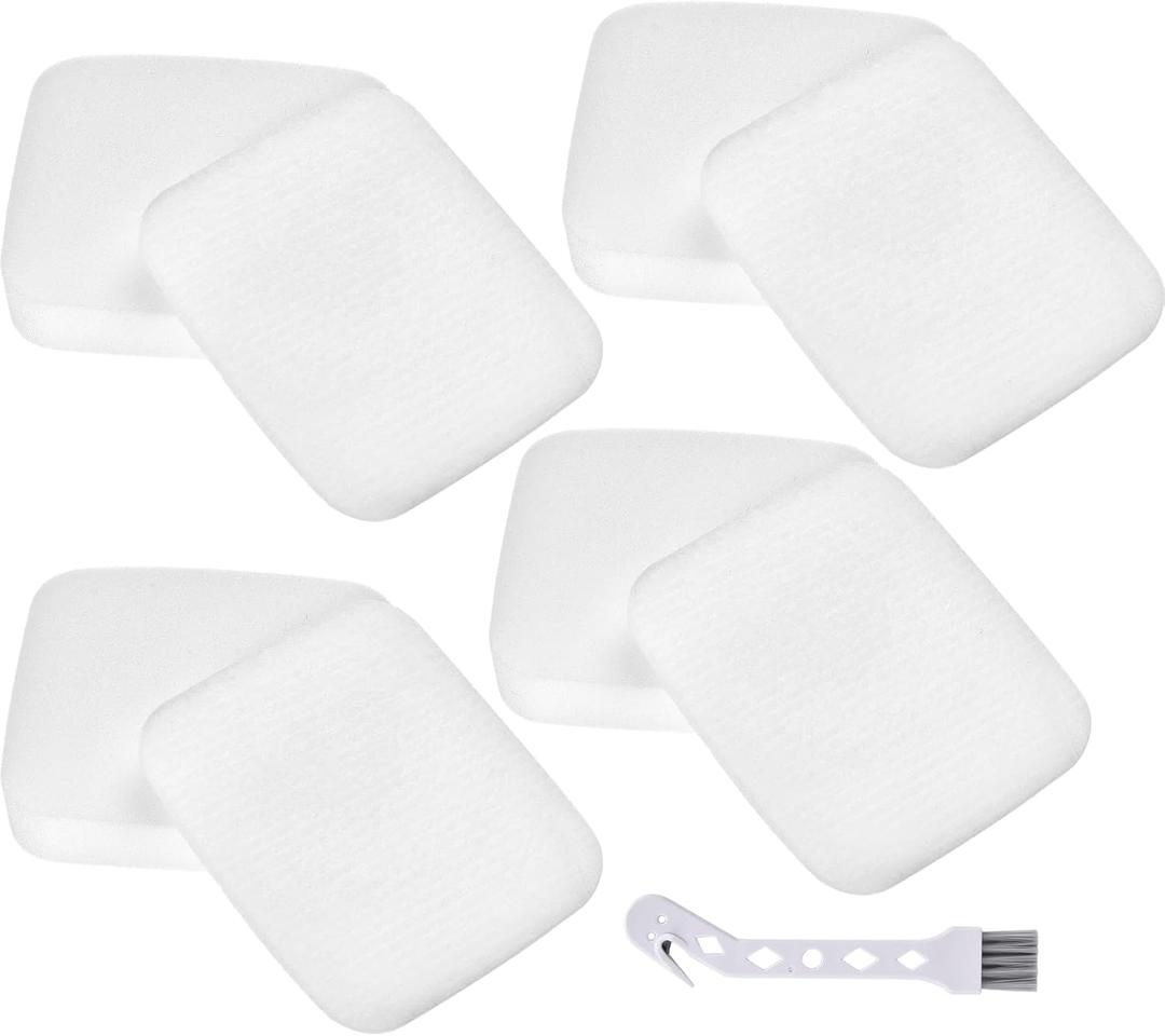4 Pack UV850 UV900 Filter Replacement for Shark Performance Lift Away DuoClean UV850 UV900 Upright Vacuum, Compare to Part # XHF320 XFFK602UKT