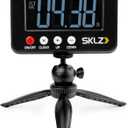SKLZ Speed Gates Electronic Sprint Timer System, Measures Up to 20 Yards, Records 50 Times, Sensor-Based Start and Finish Gates for 20-Yard Dash and Speed Training, Indoor and Outdoor Use
