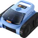 SAT20 Cordless Robotic Pool Cleaner,Automatic Robotic Pool Vacuum for Inground Pools,Spa Pool Robot Cleaning up to 2150 Sq.ft for Floor, Wall Climbing, Waterline, 4800GPH Suction, 180min Battery Life
