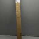 3/4 inch Single Window Curtain Rod with Diamond Acrylic Finial,66-120 inch, Champagne Gold