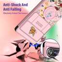 for Pixel 9 Pro/Pixel 9 Case - Women Girls Cute Phone Cover Girly Pretty Aesthetic Flower Floral Unique Design with Camera Cover and Ring Stand Funda for Pixel 9 Pro/Pixel 9