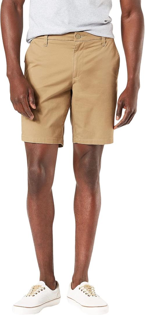 Dockers Men's Ultimate Straight Fit Supreme Flex Shorts (Beige), Size 44