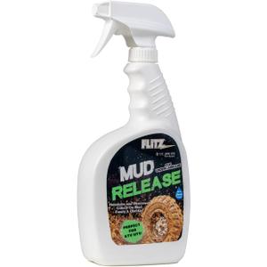 Flitz Mud Release - 32oz of USA-Made Mud Defender Spray - Non-Stick Hydrophobic Spray to Prevent Debris - Works on ATVs, Bikes, Motorcycles, Undercarriages - Water-Based Hydrophobic Coating (1 Pack) (EXP 08/16/35)