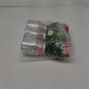 3 Pack Strawberry Mason Jar Table Centerpiece, Artificial Strawberry Home Centerpieces Fake Strawberry Daisy Plants with Faux Leaves for Summer Farmhouse Wedding Decor, Tiered Tray Tabletop Display