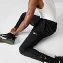 Nike Men's Totality Dri-FIT Tapered Versatile Pants (Medium, Black/White)