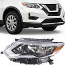 Headlights Compatible with Nissan Rogue 2017 2018 2019 Headlamp