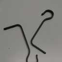 6 Inch 2 Pack Heavy Duty Outdoor Plant Hangers for Hanging Baskets, Iron Plant Brackets for Hanging Plants Outside, Metal Plant Hooks Plant Wall Hooks for Hanging Lantern, Bird Feeder (Black)