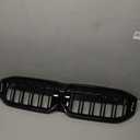 G20 Grill - Black Kidney Grille Compatible With 2023-IN BMW 3 Series G20 320i/330e/330i/M340i ABS Double Slat Gloss Black