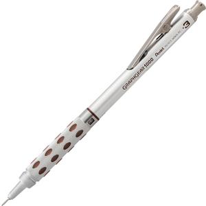 Pentel GraphGear 1000 Automatic Drafting Pencil (0.3mm), Black Accents, 1 Each (PG1013G)