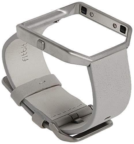 Fitbit Blaze Accessory Band, Leather, Mist Grey, Small