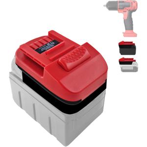 for Snap on 18V Adapter,for DeWalt 20V 60V &for Milwaukee M18 Lithium Battery Convert to for CTB8185 CTB7185 CTB8187 Battery,Work for Snap on 18Volt Power Tool