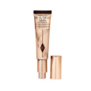 Charlotte Tilbury Beautiful Skin Medium Coverage Hydrating Foundation - Buildable Liquid Makeup for Instant Glow, Plumping Hydration & Lasting Skincare Benefits (02 Neutral - Fair with neutral undertones)