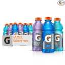 Gatorade Original Thirst Quencher 3-Flavor Frost Variety Pack, 20 Fl Ounce - Pack of 12