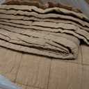 EVERGRACEHOME Stonewashed Cotton Quilt Set King Size, Ultra Soft Oversized Bedspread Coverlet Set, Lightweight Crinkle Box Stitch Bedding Sets for All Season, with 2 Shams, Terracotta