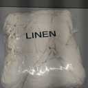 Shilucheng 100% Linen King Duvet Cover Set, Luxury Pure Natural French Flax Linen Duvet Cover with Zipper Closure & Corner Ties, Cooling Breathable Comforter Cover 3 Piece (Creamy White)