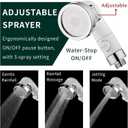 ZCONIEY Sink Faucet Sprayer Attachment, Shower Head Attaches To Tub Faucet, Dog Bathing Hose Shower Set for Laundry Bathroom Kitchen