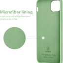 OTOFLY Compatible with iPhone 11 Pro Case,Ultra Slim Fit iPhone Case Liquid Silicone Gel Cover with Full Body Protection Anti-Scratch Shockproof Case (Tea Green)