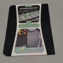 Bar Mat, Bar Accessories, Multifunctional Folding Cocktail Mat with Cutting Board, 18" X 12"(Black) Drying Mats,Bar Mat for Countertop,Bar Decorations for Home, Outdoor Bar Accessories,Travel