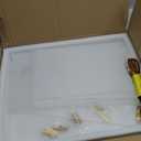 3 Tiers Clear Acrylic Counter Top Bakery Display Case 5mm high Impact PETG Panels Bread Case 19.5"X15"X10.2" Party Cake Cabinet