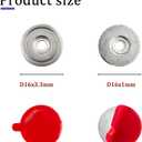 2 x Cabinet Door Magnetic Catch,10 Pack Round Cabinet Magnets Adhesive Cabinet Latch,Magnetic Drawer Locks for Sliding Door Kitchen Cupboard Closure