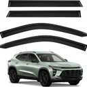Tape-On Window Rain Guards for Chevy Trax 2024-2026, Side Window Deflectors Window Visor Rain Guards Vent Guard Shade Deflectors Compatible with Chevy Trax Accessories 2024-2026