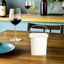 UPKOCH Thickened Square Ice Bucket Storage Container with Lid 3.14X3.14X2.83In Plastic Ice Cube Holder for Kitchen Freezer Food and Cream Storage (8X8CM, Transparent)