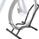 Bike Floor Stand Indoor Bike Stand for Garage/Home,Adjustable Bicycle Parking Stand Fit for 16"-29" Wheel Mini/Mountain/Road Bikes Heavy Duty Metal