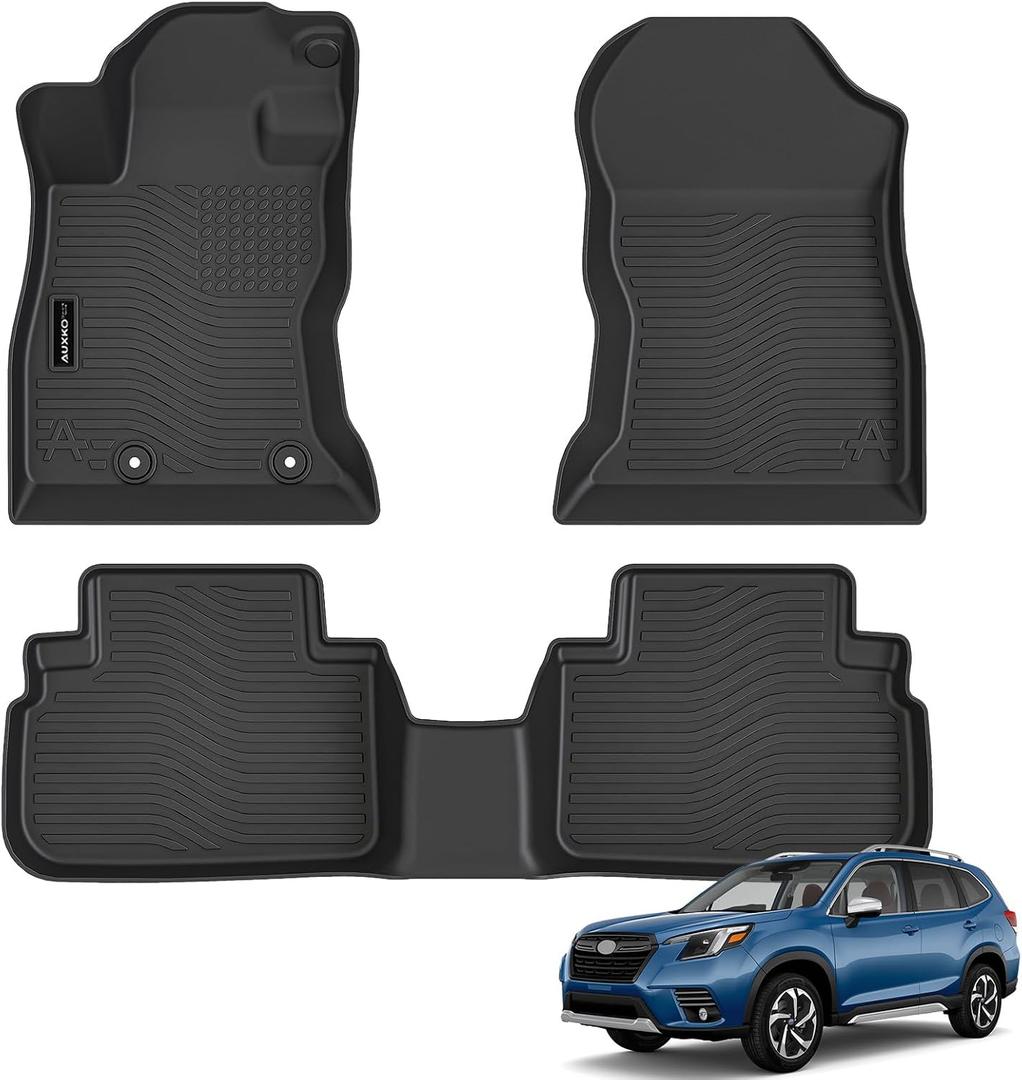 AUXKO All Weather Floor Mats for Subaru Forester 2019-2024