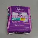 Poise  Pads For Bladder Leaks, 3 Drop Light Absorbency, Long Length, 24 Pads