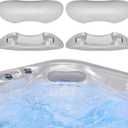 4 Pack 77444 Hot Tub Spa Head Rest Pillows for Hot Spring Hot Spot Relay Rhythm SX Tempo TX 2015-2019 Spas Model, Hot Tub Spa Neck Pillow for Watkins Replacement