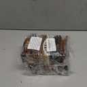 6 Pack Flat Hair Claws Clips for Women, Large Extra Strong & Thick Clips for Thick Fine Hair Styling, Secure Hair Hold Glossy Brown Black White