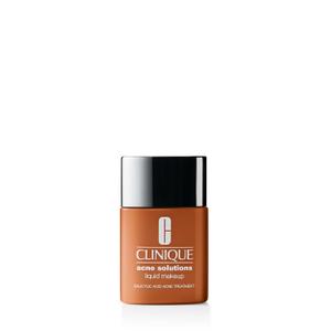 Clinique Acne Solutions Liquid Foundation Makeup With Salicylic Acid For Dry Combination to Oily Skin Types | Medium Coverage, Natural Matte Finish (AT Mocha WN 115.5)