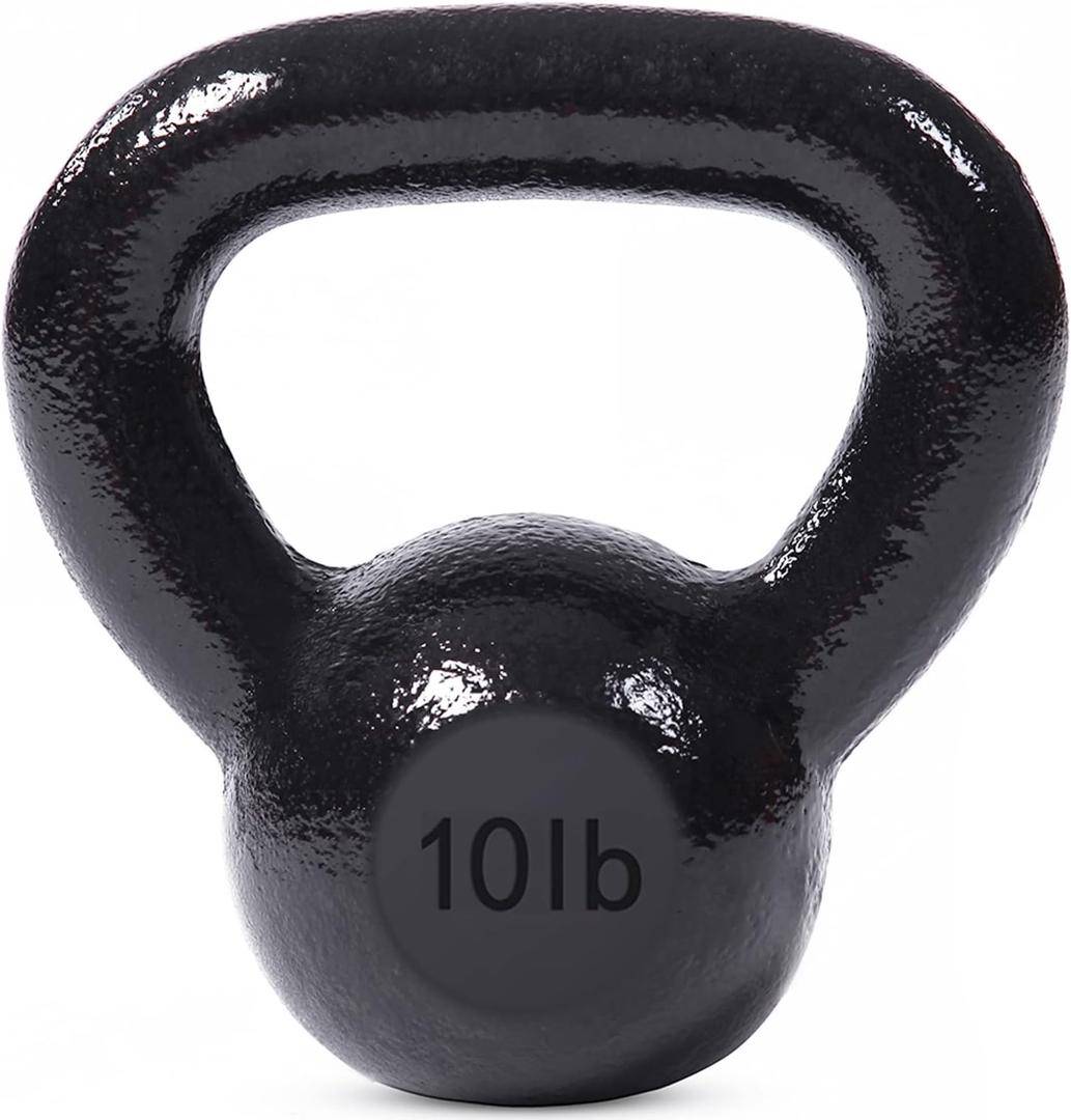 JFIT Kettlebell Weights Cast Iron (10.0 Pounds)