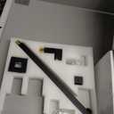 RUMOSE Matte Black Rainfall Shower System Fixture 12 Inch High Pressure Square Shower Head with 2 in 1 Handheld Spray Wall Mount Brass Bathroom Shower Faucet Set with cUPC Certified Rough-in Valve