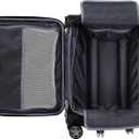 Travelpro Platinum Elite Softside Expandable Carry on Luggage, 8 Wheel Spinner Suitcase, USB Port, Men and Women, International, Shadow Black, Carry On 19-Inch
