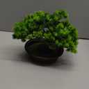 Artificial Plants Greenery Bonsai, Room Decor Fake Bonsai Tree for Home Decor Indoor Bookshelf Office Desk Bathroom Farmhouse Decor, Tall 9.5"