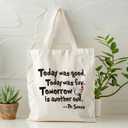 Cute Canvas Tote Bag, Cancer And Disease Encouragement Tote Bag, Inspirational Gifts, Canvas Totes Bags For Women, Reusable