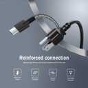 New Slim 65W USB C Laptop Charger Replacement for HP Laptop Charger Elitebook x360 Pavilion Spectre Chromebook Envy Elite x2 Computer Travel Type C Braided Cable Power Cord Ac Adapter