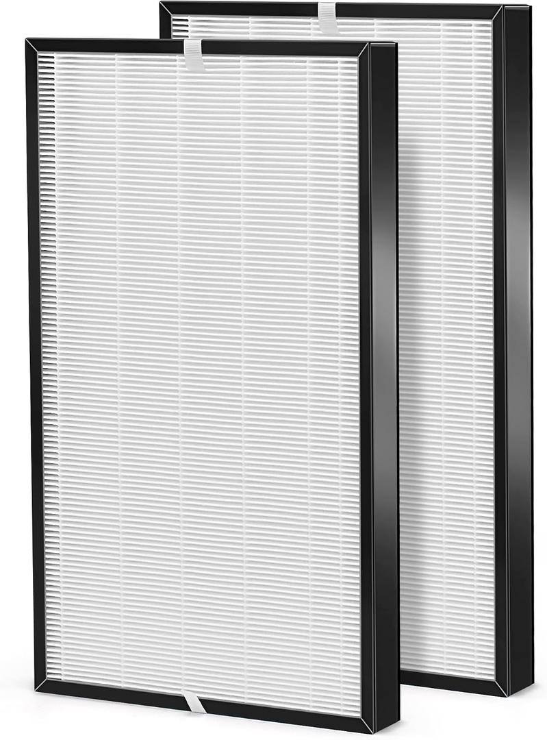 Air Filter Compatible with Air-Doctor 5000 Air Purifier Replacement for AD5000 Filters, 2 Premium Filters