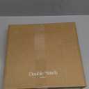 Double Stitch 100% Organic Cotton Duvet Cover - Soft 3 Piece Bedding Set King Size, 300 TC Luxury Hotel Sateen Weave, GOTS Certified Long Staple Cotton, Made in India, Pure White