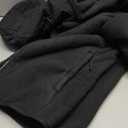 Pioneer Camp Men's Polar Fleece Jacket Sherpa Lined Warm Full Zip Up Hoodie Heavyweight Winter Jacket with Hood Outerwear (X-Large, Black)