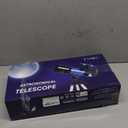 ESAKO Telescope for Kids & Beginners, 70mm Aperture Portable Telescopes with 3 Eyepieces, Height Adjustable Tripod & Phone Adapter & Remote Control Gift for Christmas, Blue