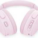Bose QuietComfort Headphones - Wireless Bluetooth Headphones, Active Over Ear Noise Cancelling and Mic, USB-C Charging, Deep Bass, Up to 24 Hours of Playtime, Petal Pink - Limited Edition Color