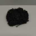 Yinmei Baibian Afro Puff Drawstring Ponytail Kinky Curly Bun Hair Synthetic Short Extensions Hairpieces Updo Hair for Black Women (1B)