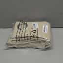 ChrisDowa Small Window Curtains 50 inches Long for Bedroom - Grommet Short Thermal Insulated Room Darkening Curtains for Kitchen (2 Panels, Beige, 29 x 50 Inch)