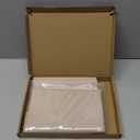 uxcell Pillow Shams 2 Pack Soft Brushed Microfiber Envelope Closure Pillowcases Standard(20"x26") Tan