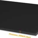 20 Pack Black Foam Boards 11x14in, Black Foam Core Boards Baking Board Mat Board Center, 3/16in(5MM) Thick Black Poster Polystyrene Boards Crafts Foam Sheet for Projects Art Display(280x355mm)