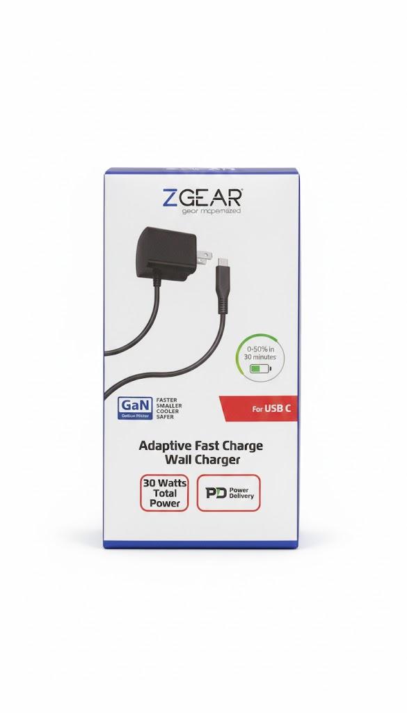 ZGEAR Adaptive Fast Charge Wall Charger