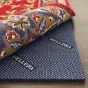 DELLUNA Non-Slip Area Rug Pad 1/4" Thick Double Side Rubber + Felt, 5'x7' Premium Deluxe Cushioned- Safe for All Floors, Adds Comfort and Protection, Ultra Strong Grip, Stop Rug from Moving.
