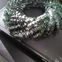 Artificial Wreath Soft Eucalyptus Wreath Multicolor 46cm Door Ornaments Wall Ornaments Decoration Portable Ornaments Party Supplies Door Wreath ( 46CM)